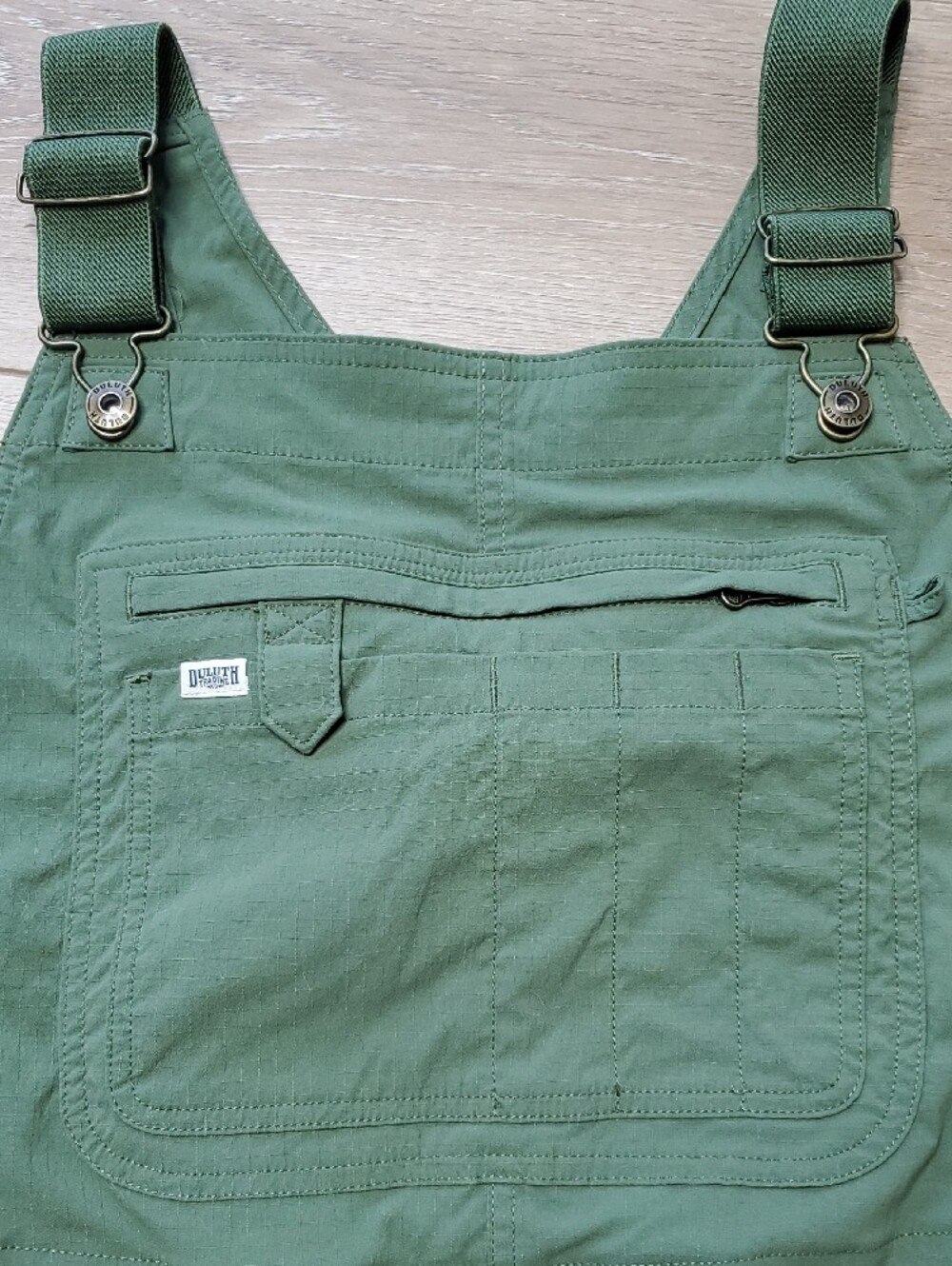 Duluth Trading Co Women's Heirloom Gardening Bib Overalls Size XL x 29 - Picture 4 of 9